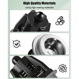 HUQUZN Pressure Washer Check Valve Kit Fit for Mi-T-M 700009 Inter Pump 47 49 50 51 Series Kit01/K01 36.7032.01 758-543 Replace 700009, 6Pcs