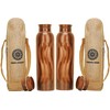 Pure Copper Water Bottle with Ayurvedic Benefits, Copper Bottle with