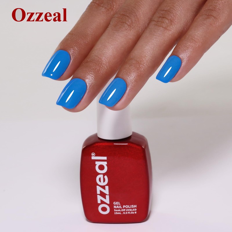 Gel Polish, 0.5 Fl Oz Royal Blue Nail Gel Polish