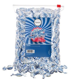 Sweeler Eucalyptus Cough Drops with Menthol, Cool and Refreshing Throat Soothing, 2LB