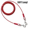 BV Dog Tie Out Cable 30 Feet - Heavy Duty