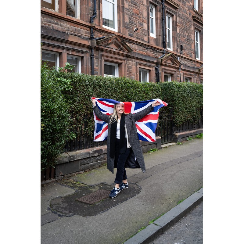 Storm&Lighthouse Union Jack Flag Great Britain UK Flag British Flag