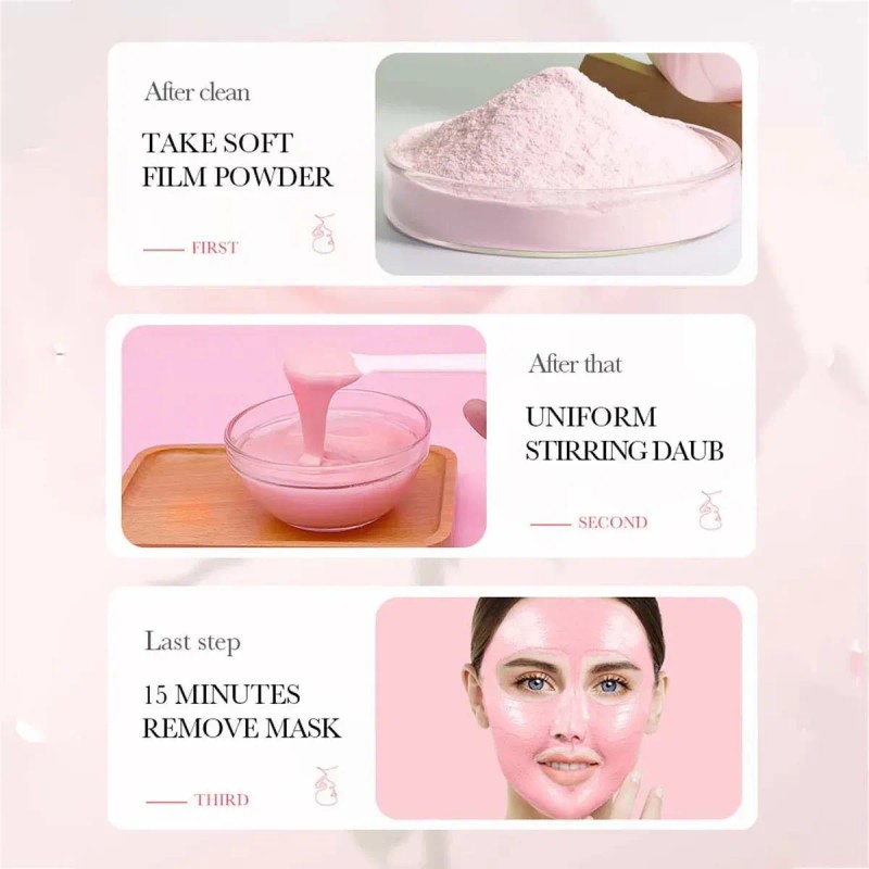 Mascarilla Iluminadora Polvo Película Suave