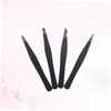 Healeved 4pcs Stainless Steel Eyebrow Tweezers Set Flat Pointed Tips