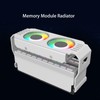 Tangxi Computer Memory RAM Cooler ARGB Fans, Memory Module Heat