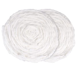 Outanaya 2 Bag Cotton Beauty Coil for Makeup Nail Art Hair Perms Gentle Reusable Cotton Pads