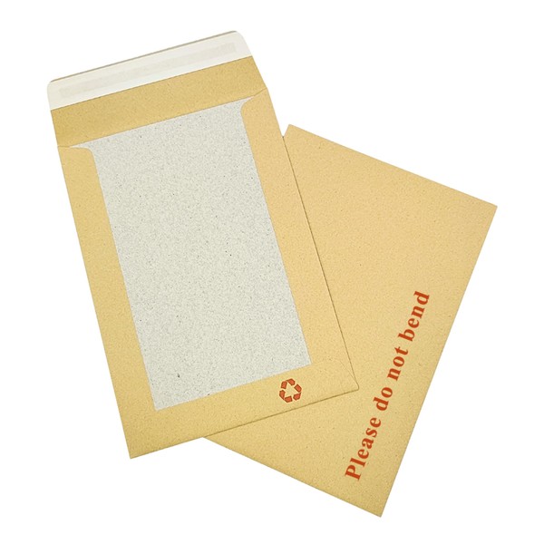 Double Dragon 50-Pack A6 C6 Manilla Hard Board Backed Envelopes