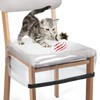 OFIDELITY 6 Pack Plastic Chair Covers for Dining Room Chairs,