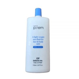 MakePrem Make Prem ㅊ Hydration suitable for sensitive skin UV Defense Me Daily Sun Fluid 150ml / 메이크프렘 ㅊ 민감피부적합 수분공급 유브이 디펜스 미 데일리 선플루이드 150ml