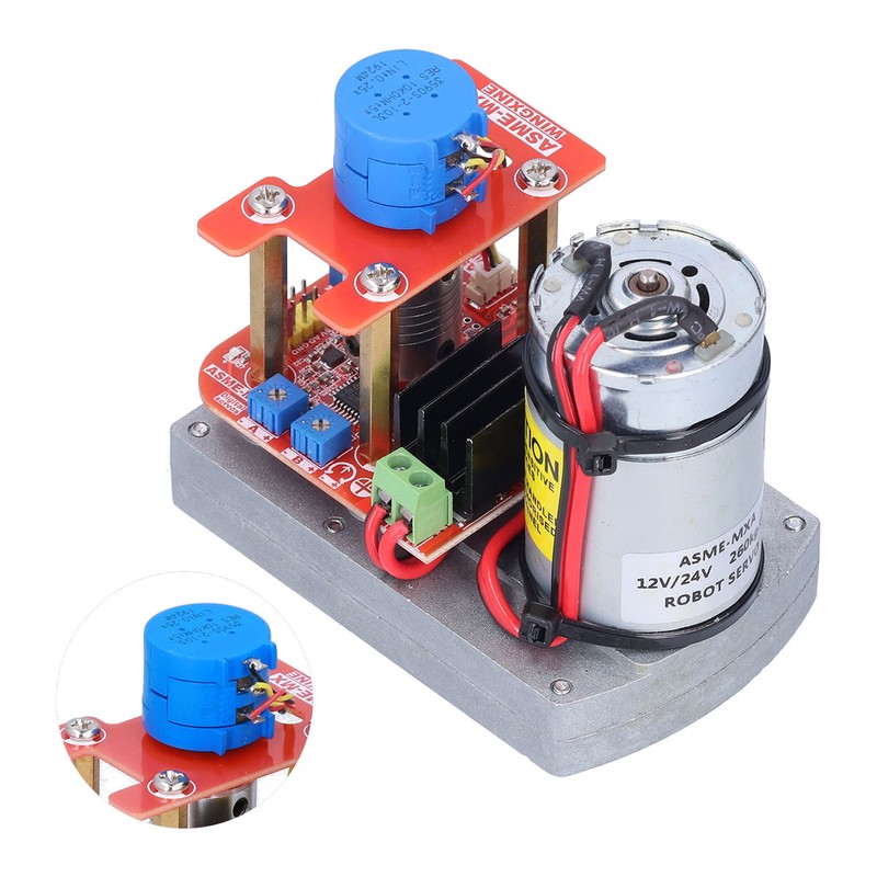 Robot Servo Ultra High Torsion Alloy 3600 Degree 10 Circle