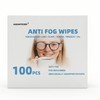 Ageantscom Anti Fog Wipes for Glasses (100-pack) | Pre-Moistened, Quick