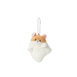 Sekiguchi 813155 Flirering Mascot Keychain H4.1 x W 3.9 x D 3.0 inches (10.5 x 10 x 7.5 cm)