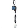 11FT Self Retracting Lifeline, BUCAMAO Steel Cable Retractable Lanyard