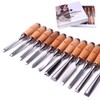 ATOPLEE 12pcs Wood Carving Chisel Set for Woodworking, Professional Wood