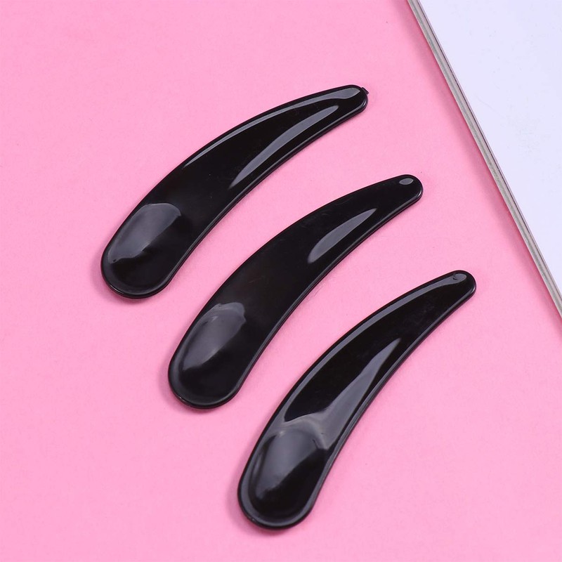 Frcolor Spatulas Disposable Cream Spoons Mini Cosmetic Spoons Plastic Sticks