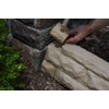 Garden Wizard Stone Landscape Border Wall Finish Kit - Sandstone