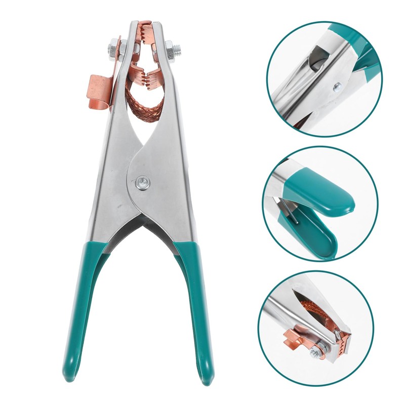 SHINEOFI Welding Machine Clamp for Manual Welder Efficient Grounding Copper