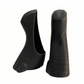 NELboNs Bike Brake Levers Hoods Compatible with Shimano ST-R2000/R3000/R3030 Bicycle Brake Shift Cover Protector,1 Pair of Black