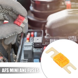 X AUTOHAUX 5pcs 40A AFS Mini ANL Fuses Replacement for Car Truck Motorcycle Boat Audio CDs