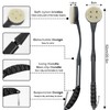 VIVEBEI Curved Long Handled Shower Body Brush, 52cm Back Exfoliating