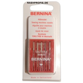 Bernina Metafil Needles – Size 80/12, for Working with Metallic Thread