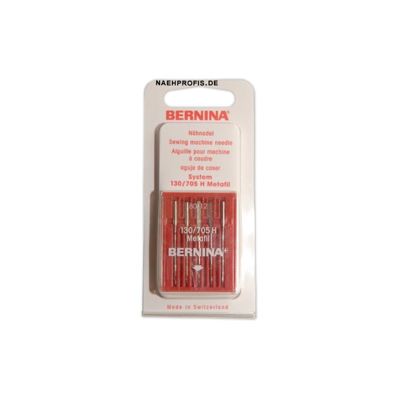 Bernina Metafil Needles – Size 80/12, for Working with Metallic