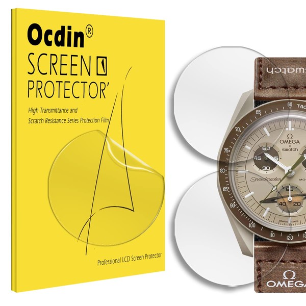 Screen Protector for Omega x Swatch Speedmaster Moonswatch, Hydrogel TPU