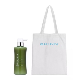 Skinn Cosmetics Divine Elixir Revitalizing Ayurvedic Body Blend 16.9 oz + Bag