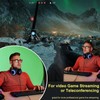 Collapsible Webcam Background Photography Chromakey Green Chair Green Screen Backdrop