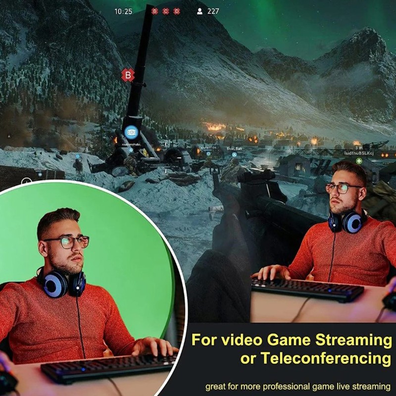 Collapsible Webcam Background Photography Chromakey Green Chair Green Screen Backdrop