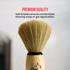 Shaving Factory Hand Made Shaving Brush, Small, Black