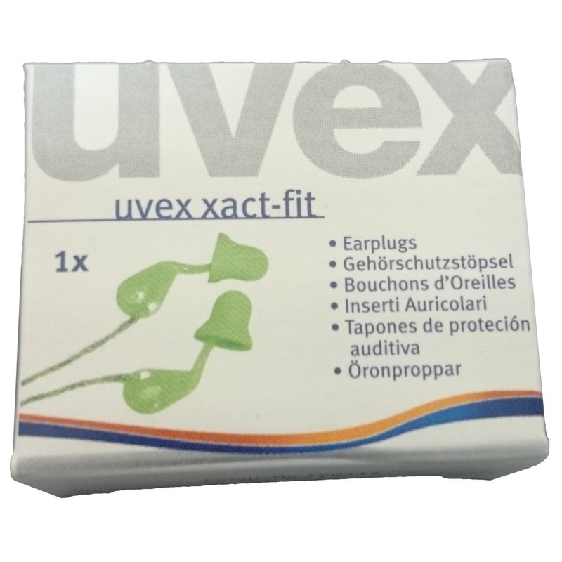 Uvex Sound Protection Earplugs Xact – Fit 1 Pair 2124009 