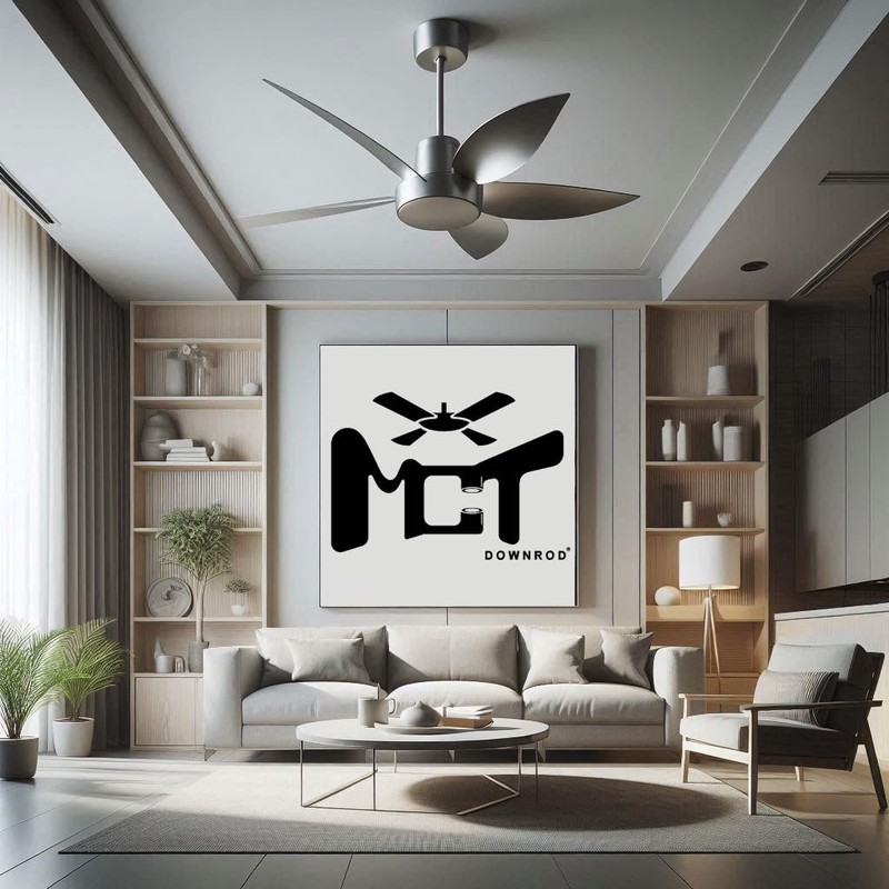 3/4x72` CEILING FAN DOWNROD NICKEL