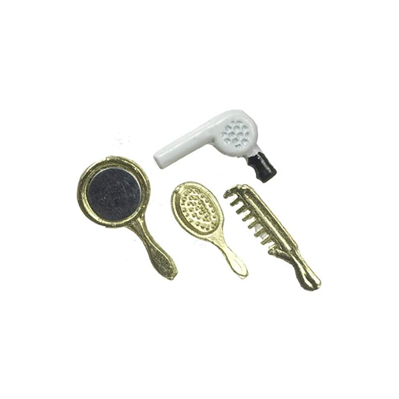 Dollhouse Miniature Bathroom Accessories Set