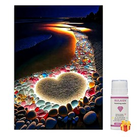 SEAWATCHER Diamond Art Kits for Adults,DIY Diamond Painting Kits for Adults Beginners,5D Full Drill Diamond Dots with Diamond Gem Art and Crafts for Home Wall Decor 12x16inch