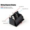 50PCS Snap Power Switch Brass 4 Pin 2 Position Mini