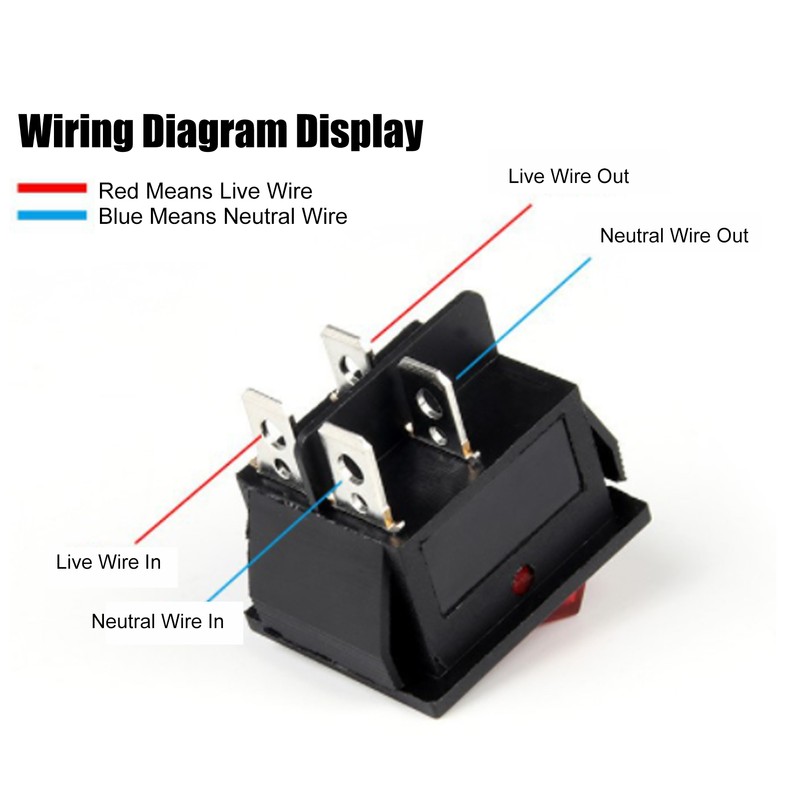 50PCS Snap Power Switch Brass 4 Pin 2 Position Mini