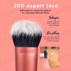 Set de 4 Pinceles de Maquillaje Suaves Para Acabado Natural