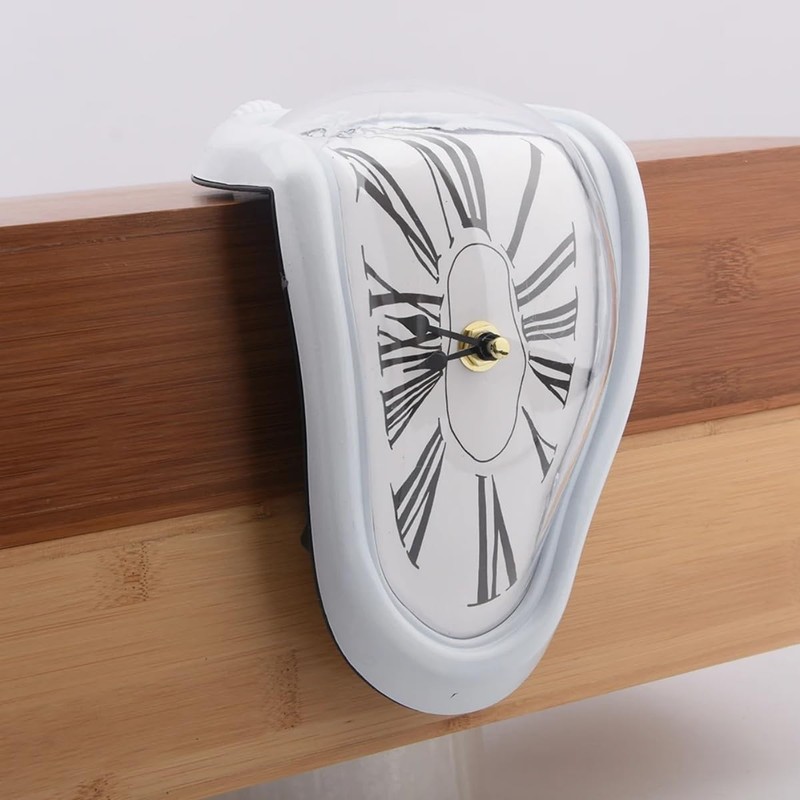 Petilleur Creative Dali Watch Melting Clock Surrealistic Table Shelf Desk