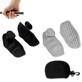 HAZMA 2 Stück Gym Grips Für Weightlifting, Gym Zubehör, Fitness Zubehör Fürpull Ups, Portable Training Gloves Men Women Gym Zubehör,Fitgriff Für Strength Training, Fitness, (Schwarz,Grau)