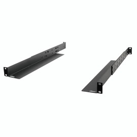 Tecmojo 1U Universal Rack Mount Rails,4-Post Server Rack Shelf Rail with 16"-33" Adjustable Depth fit in Non-Rack mountable AV/Audio/IT Equipment and APC HP IBM DELL Compaq