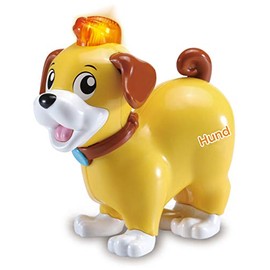 VTech Tip Tap Baby Animals - Dog - Interactive Toy with Light and Music for Imaginative Role Play - For Children Aged 1-5 Years