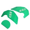 2Pcs Motorcycle Side Cover Frame Panel Plate Replacement for Kawasaki