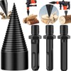 42 mm Wood Splitter Drill, Firewood Drill with 3 Drill