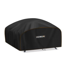 HEIMUNI Barbecue Cover Weatherproof for Weber Q200/Q220/Q240/Q2000 Series, Grill Protective Cover, Waterproof BBQ Grill Cover, UV-Resistant 420D Oxford Grill Cover, 84 x 60 x 32 cm