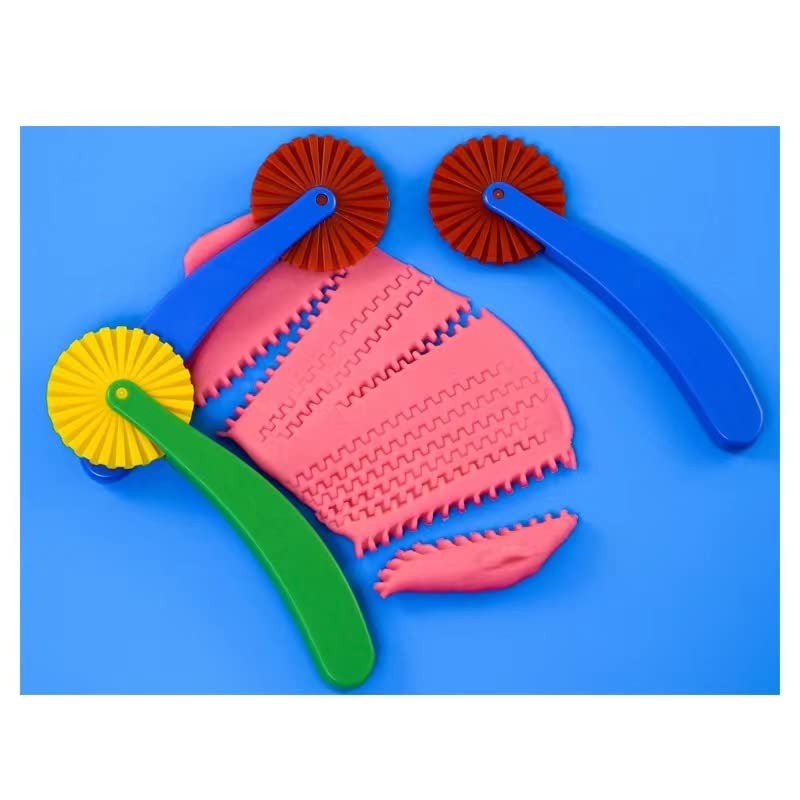 AOIRFUQ Clay and Dough Tools Six Piece Set - Ages