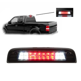 DimFlux Third Brake Light LED High Mount Stop Light Compatible with 2014-2018 Chevy Silverado/GMC Sierra 3rd Brake Light 2015 2016 2017（Black Smoked）