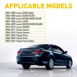 Unbranded 2X LED  License Plate Light Fit For Toyota Camry Prius Sienna Lexus IS  ES RX GS