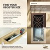 Decor Grates SPH612-RB Floor Register, 6x12, Rubbed Bronze Finish