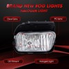 WEZEMLIGHT Fog Light Assembly Replacemen For 2003-2007 Chevy Silverado 2002-2006